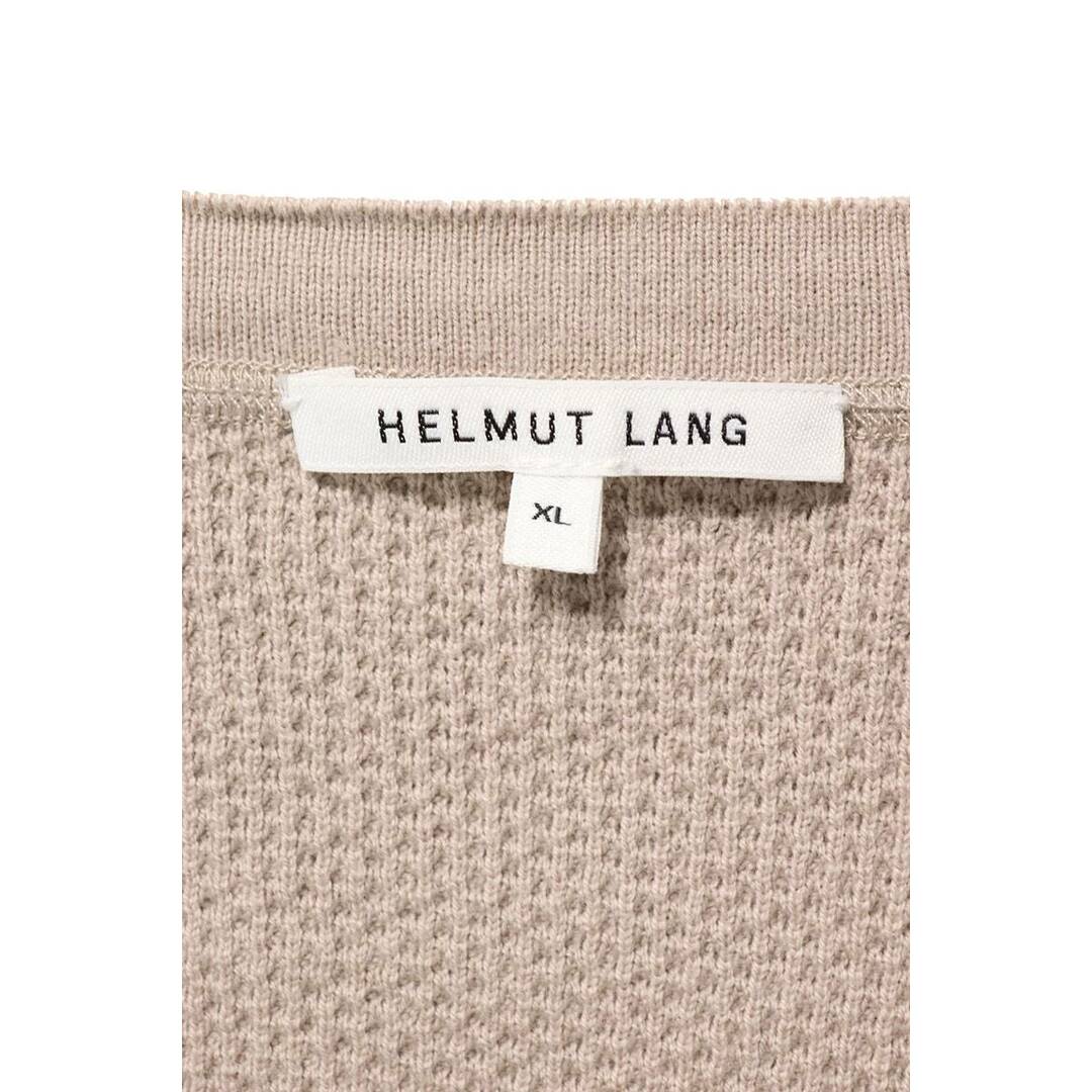 HELMUT LANG(ヘルムートラング)のヘルムートラング  HLM22400 ウールコットンサイドジップクルーネックニット メンズ XL メンズのトップス(ニット/セーター)の商品写真