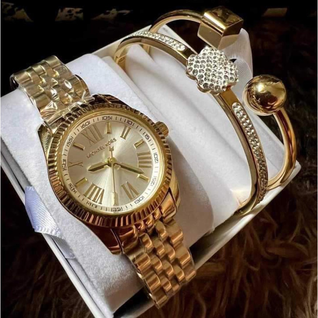 Michael Kors(マイケルコース)のMK WATCH SET レディースのファッション小物(腕時計)の商品写真