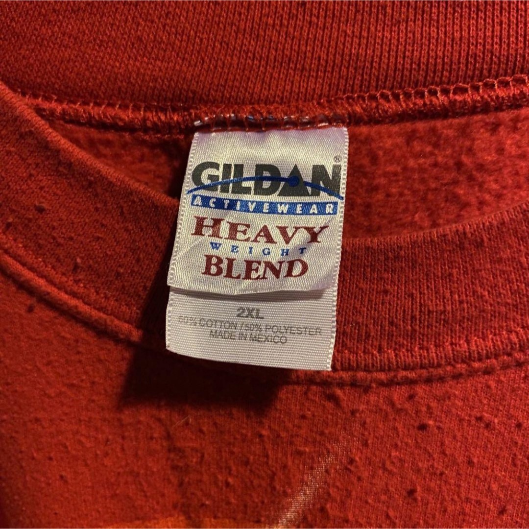 GILDAN(ギルタン)のオフロードレース スウェット ビッグシルエット 2XL レッド メンズのトップス(スウェット)の商品写真