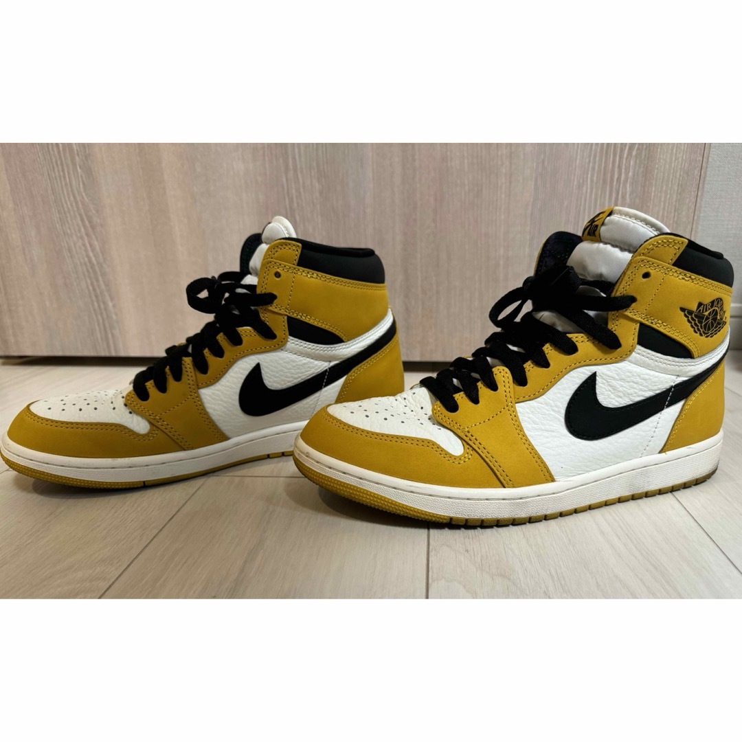 NIKE(ナイキ)のAir Jordan1 Yellow Ochre イエローオークル　ジョーダン1 メンズの靴/シューズ(スニーカー)の商品写真