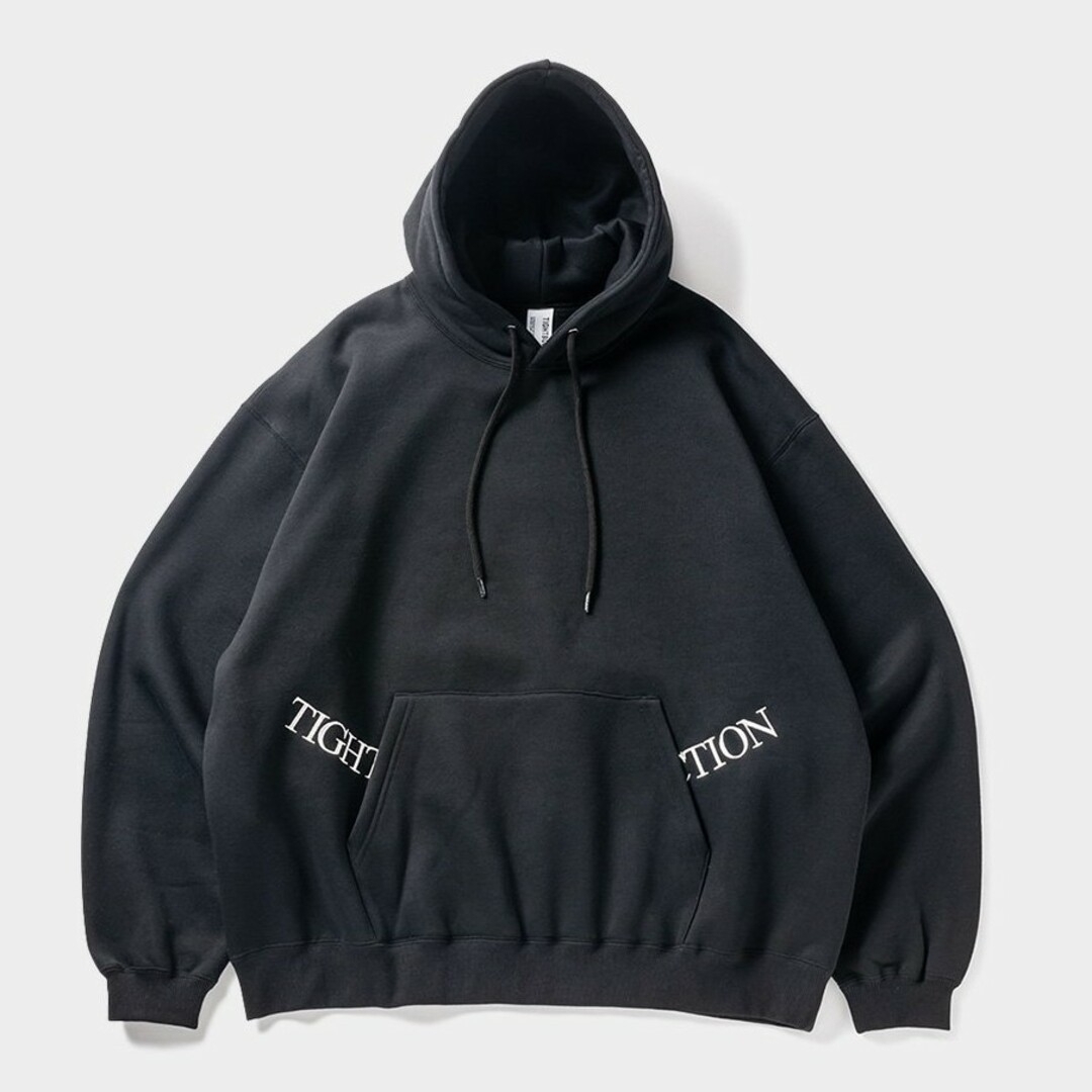 TIGHTBOOTH STRAIGHT UP HOODIE タイトブース 黒M メンズのトップス(パーカー)の商品写真