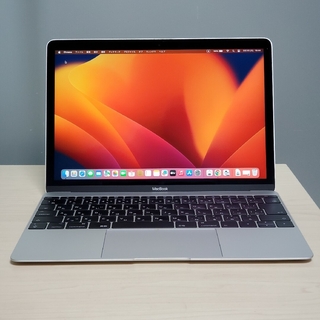 アップル(Apple)の希少 MacBook 12インチ 2017 Core m3 8GB 256GB(ノートPC)