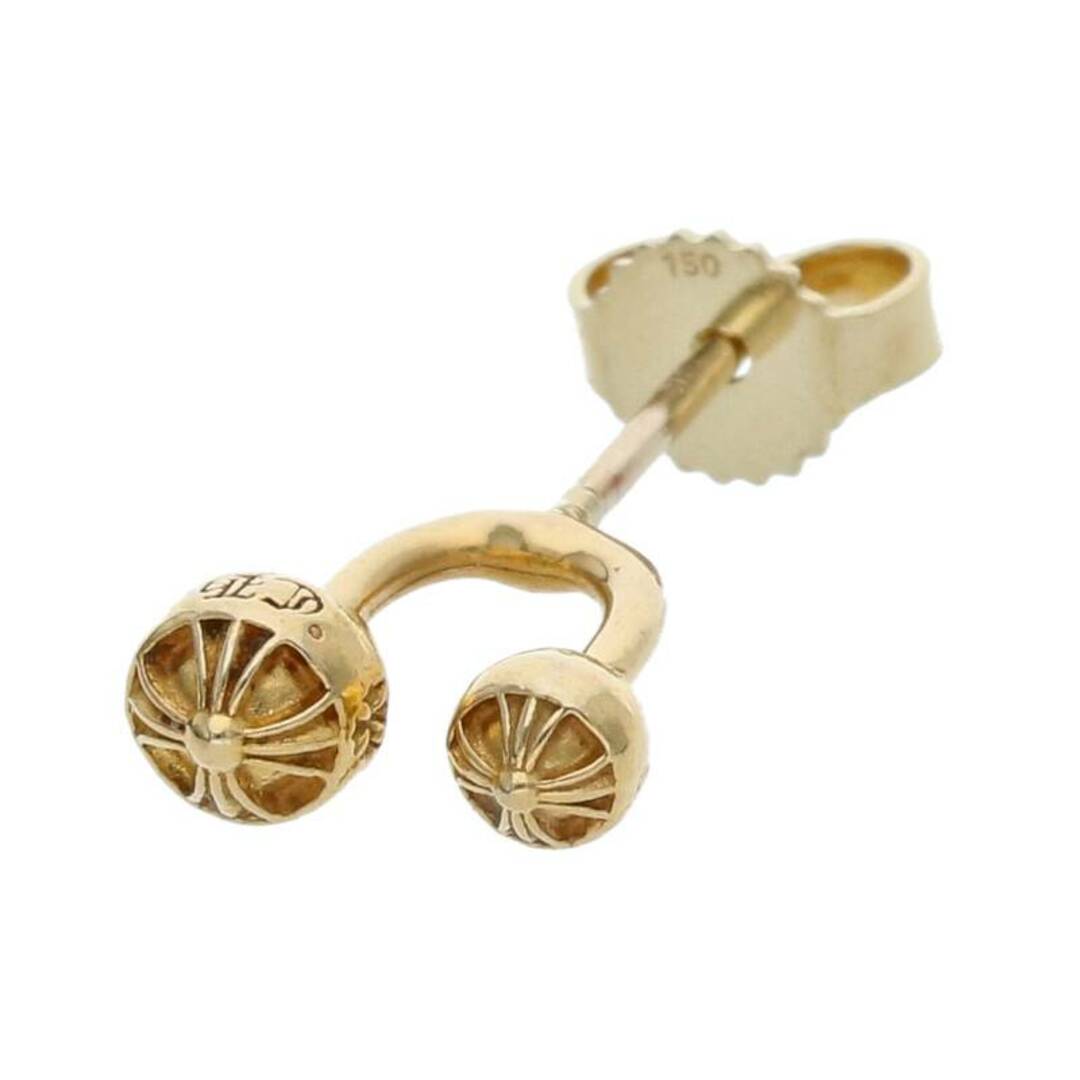 【値下げ】 STUD DBL 22K クロムハーツ - Hearts Chrome CRL MINI/22K BALL イヤリング、ピアス