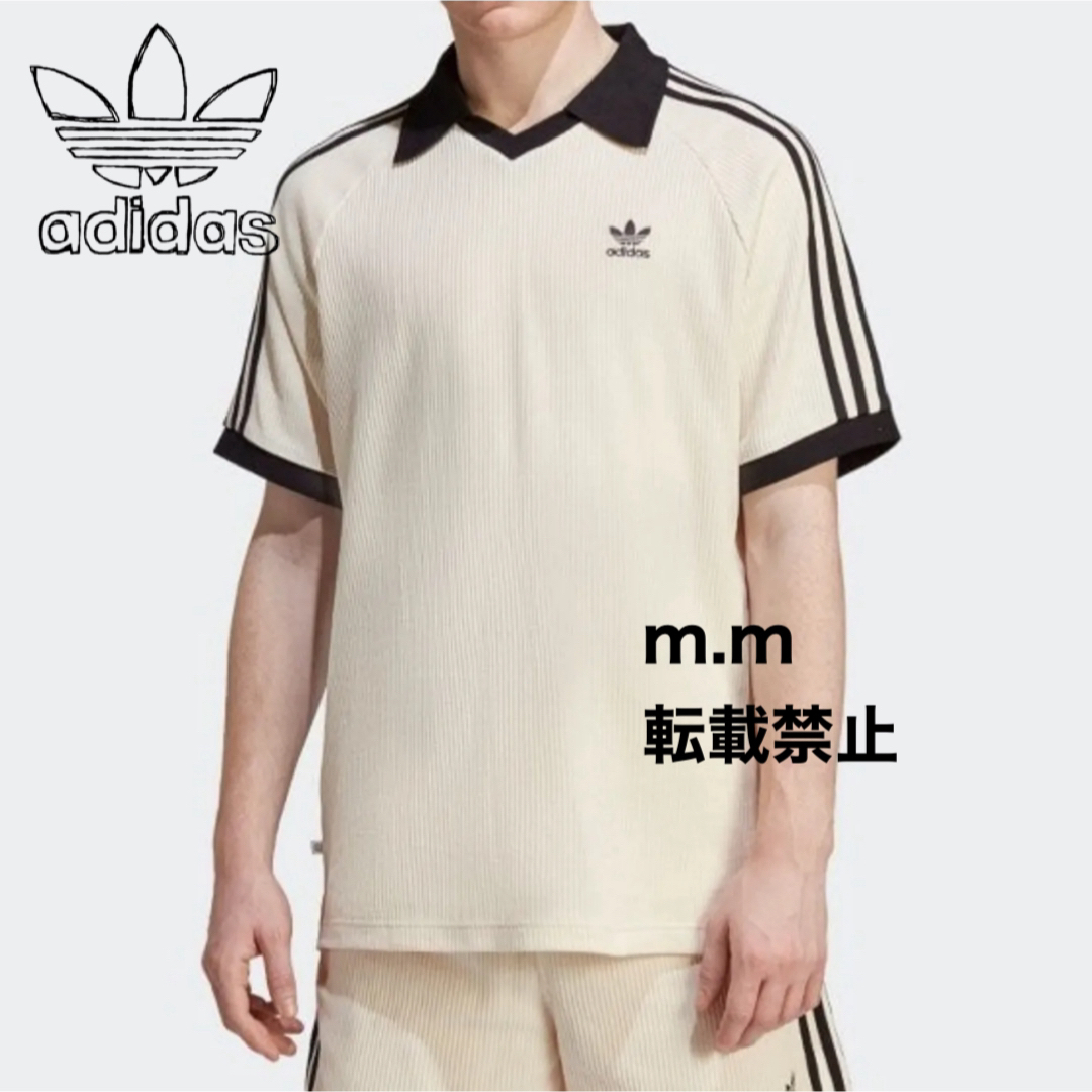 adidas(アディダス)の送料無料⭐️アディダス ワッフル ポロシャツ メンズ Tシャツ 半袖  XL メンズのトップス(ポロシャツ)の商品写真