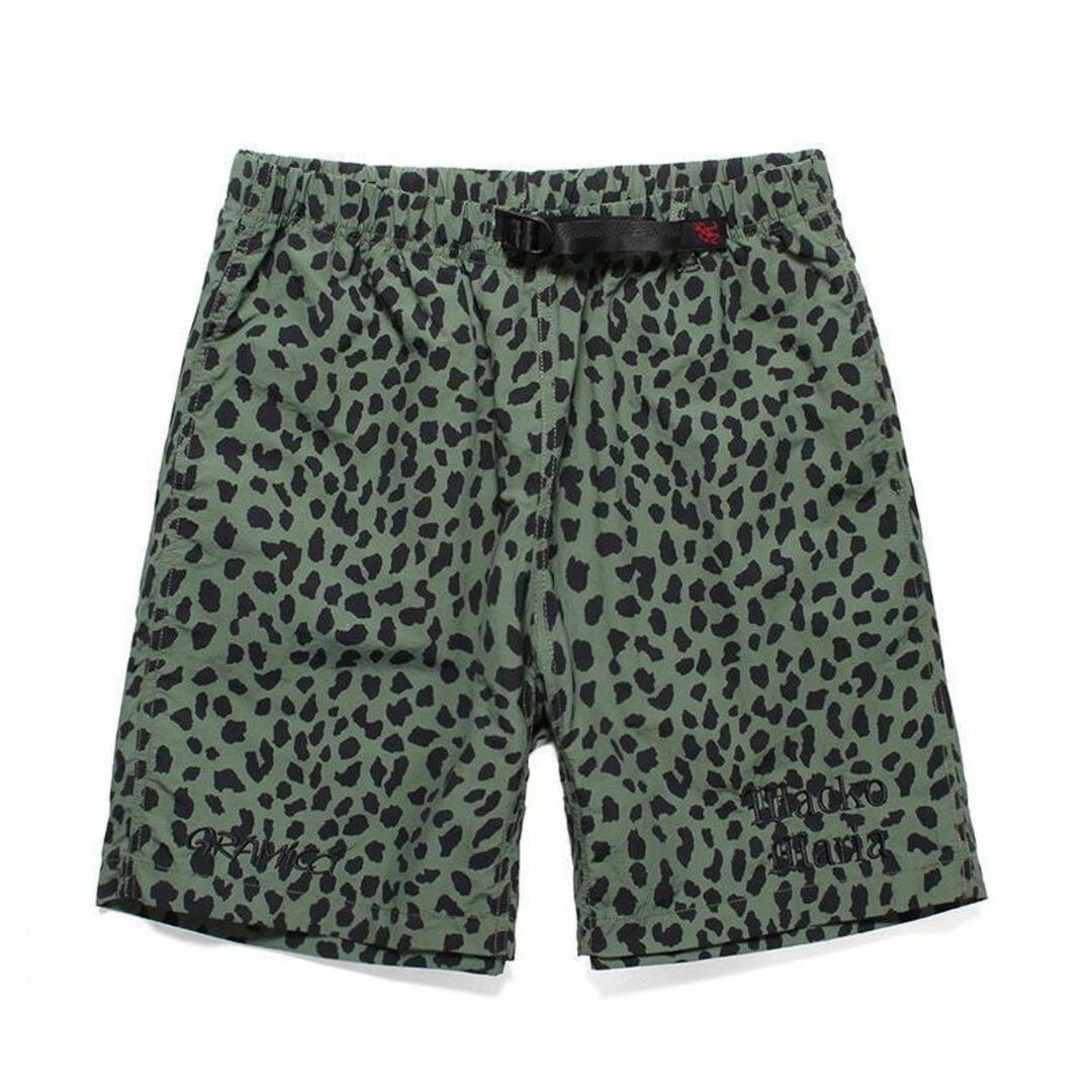 WACKO MARIA(ワコマリア)のWACKO MARIA GRAMICCI / LEOPARD グリーン　L メンズのパンツ(ショートパンツ)の商品写真