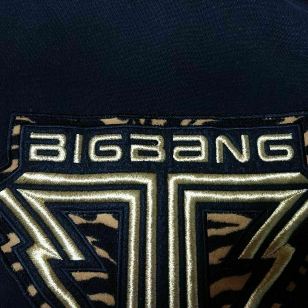 BIGBANG　ビッグロゴ 刺繍　　フルジップ　スウェットパーカー　ビッグバン メンズのトップス(パーカー)の商品写真