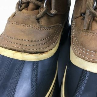 SOREL - SOREL/ソレル 23.5 高級スノーブーツ ライナー付き ブラウン 