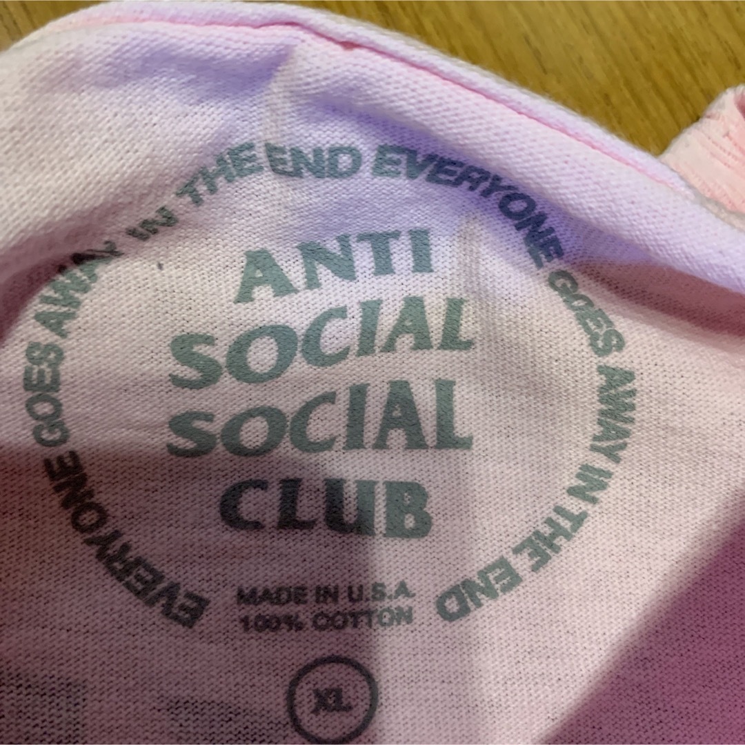 ANTI SOCIAL SOCIAL CLUB(アンチソーシャルソーシャルクラブ)のanti social social club  tee メンズのトップス(Tシャツ/カットソー(半袖/袖なし))の商品写真