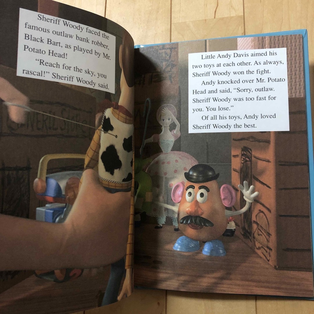 Disney(ディズニー)の洋書　絵本　Toy Story ２冊 エンタメ/ホビーの本(洋書)の商品写真