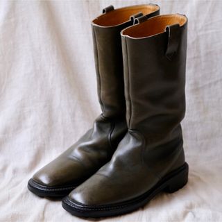 トリッカーズ(Trickers)の希少Tricker'sトリッカーズ エンジニアブーツカーキオリーブ5(ブーツ)