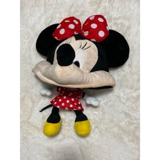 ディズニー(Disney)のディズニー　ミニー　ファンキャップ  被り物　帽子　ミニーちゃん(キャラクターグッズ)