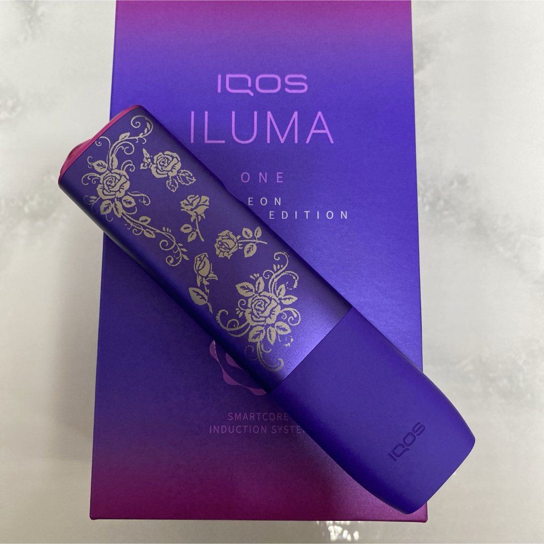 iqos iluma アイコス イルマ ネオン 本体 レーザー加工 限定色