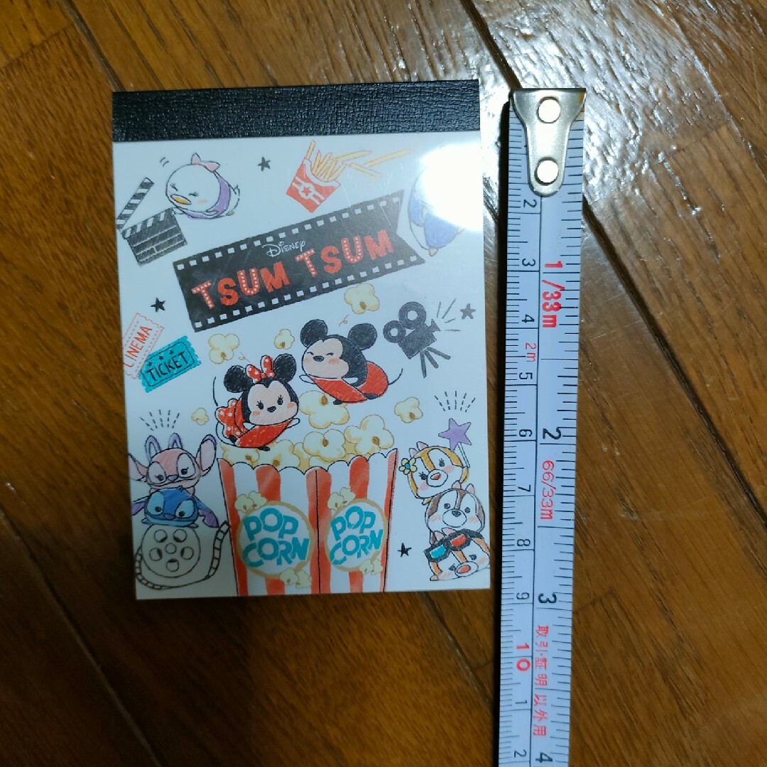 Disney(ディズニー)のディズニー　ツムツム　メモ帳　ミニ エンタメ/ホビーのコレクション(その他)の商品写真