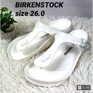 ビルケンシュトック(BIRKENSTOCK)の【BIRKENSTOCK】ビルケンシュトック（26.0）Gizeh / ギゼ(サンダル)