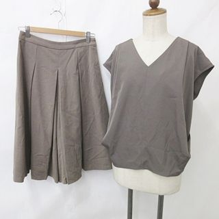 N.Natural Beauty Basic ブラウス パンツ 2枚セット M