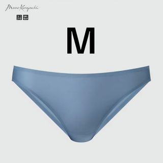 ユニクロ(UNIQLO)の１枚　シアーショーツ M 青 ブルー　ユニクロ　マメ クロゴウチ(ショーツ)