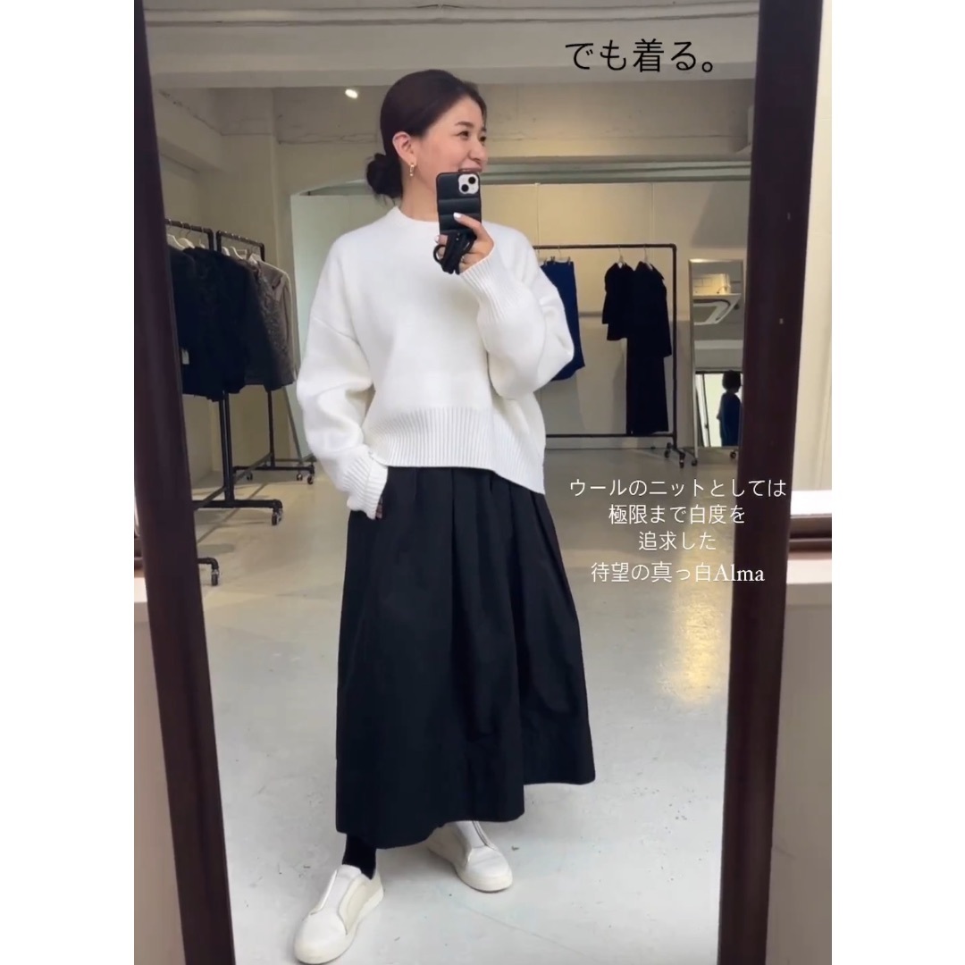 最前線の 新品に近い】she tokyo にき's by スノーホワイトの通販 alma ニット/セーター