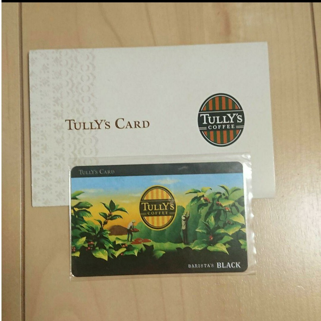 TULLY'S COFFEE(タリーズコーヒー)のタリーズ カード エンタメ/ホビーのコレクション(ノベルティグッズ)の商品写真