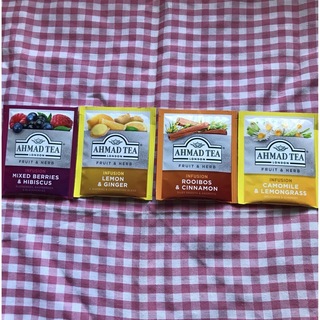 カルディ(KALDI)のアーマッド紅茶4袋フルーツハーブティー4種AHMAD TEAポイント消費(茶)
