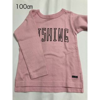 ブランシェス(Branshes)のブランシェス　長袖Tシャツ　100㎝　ピンク(Tシャツ/カットソー)