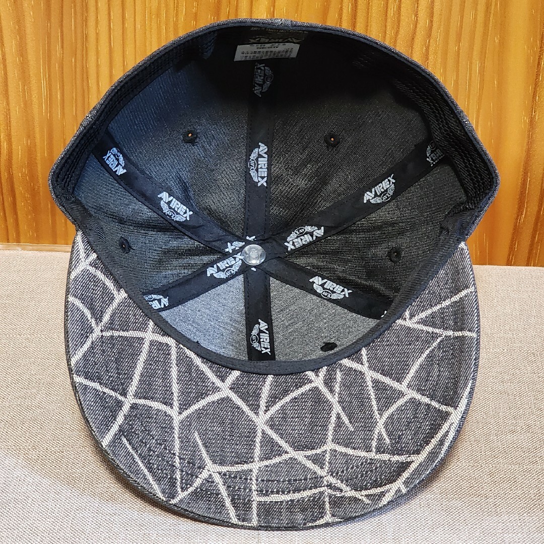AVIREX(アヴィレックス)のレア物 AVIREX アビレックス アヴィレックス ストレートキャップ 58cm メンズの帽子(キャップ)の商品写真