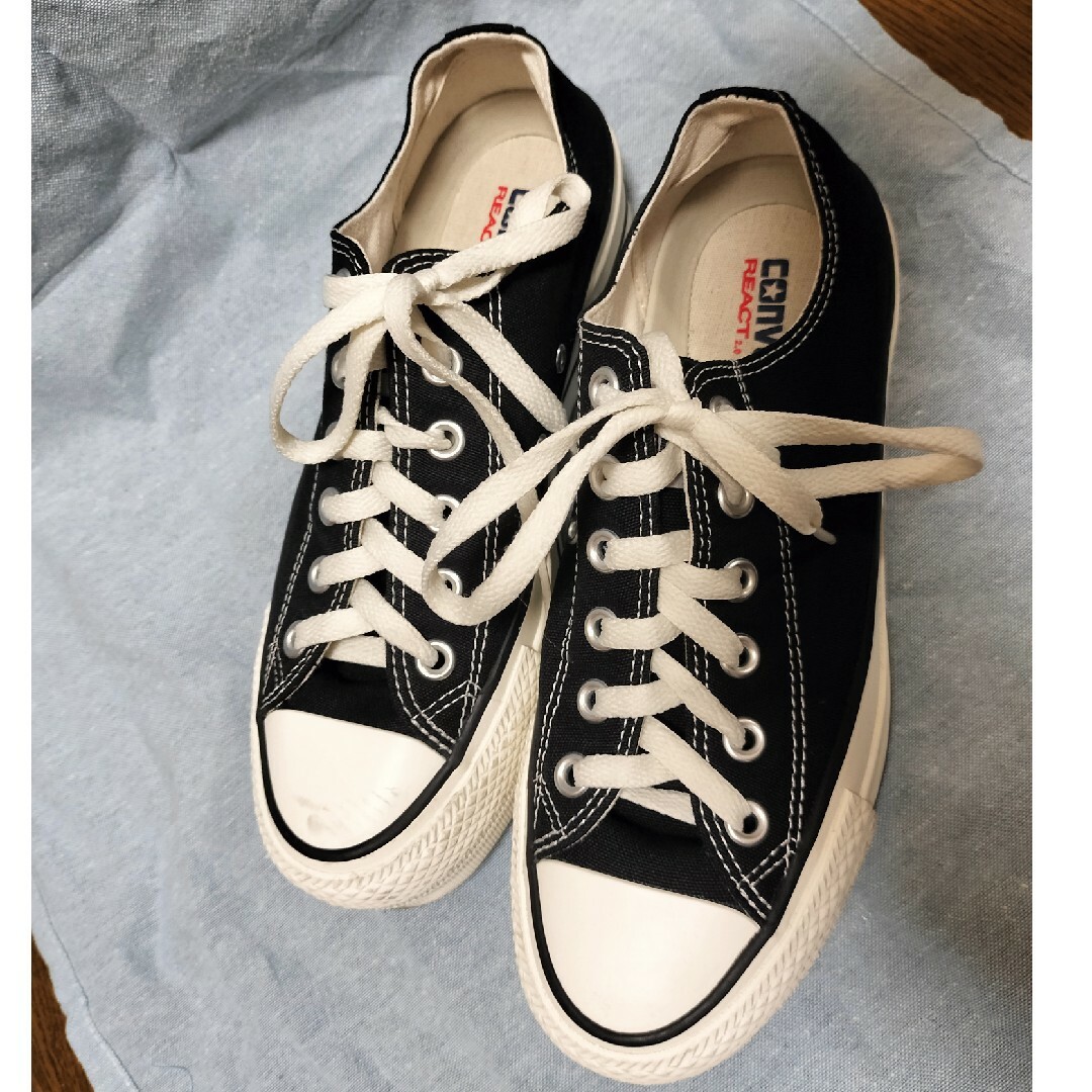 ALL STAR（CONVERSE）(オールスター)の厚底コンバース ALL STAR ブラック 24.5cm レディースの靴/シューズ(スニーカー)の商品写真