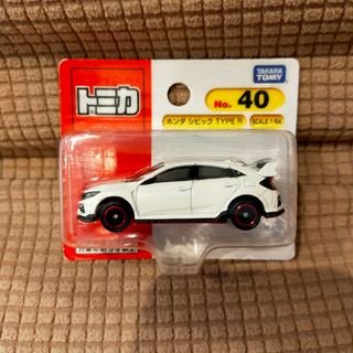 タカラトミー(Takara Tomy)の廃盤 レア No.40 ホンダ シビック TYPE R （BP）1/64スケール(ミニカー)