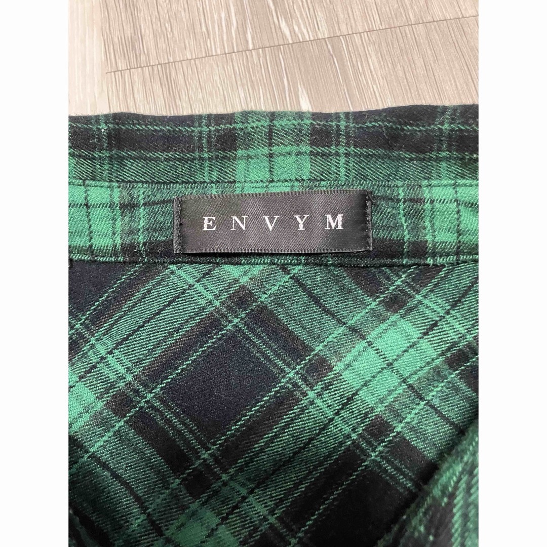 ENVYM(アンビー)のENVYM（アンビー）　チェックシャツ レディースのトップス(シャツ/ブラウス(長袖/七分))の商品写真