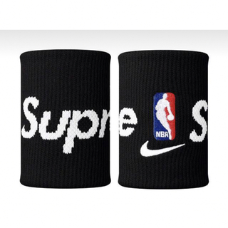 シュプリーム(Supreme)のSupreme Nike NBA Wristbands Black リストバンド(バングル/リストバンド)