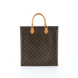 LOUIS VUITTON - ルイヴィトン モノグラム サック プラ M51140 レザー トート バッグ ショルダー ビジネス 通勤 書類鞄 ブランド 高級 EPY Q5-2