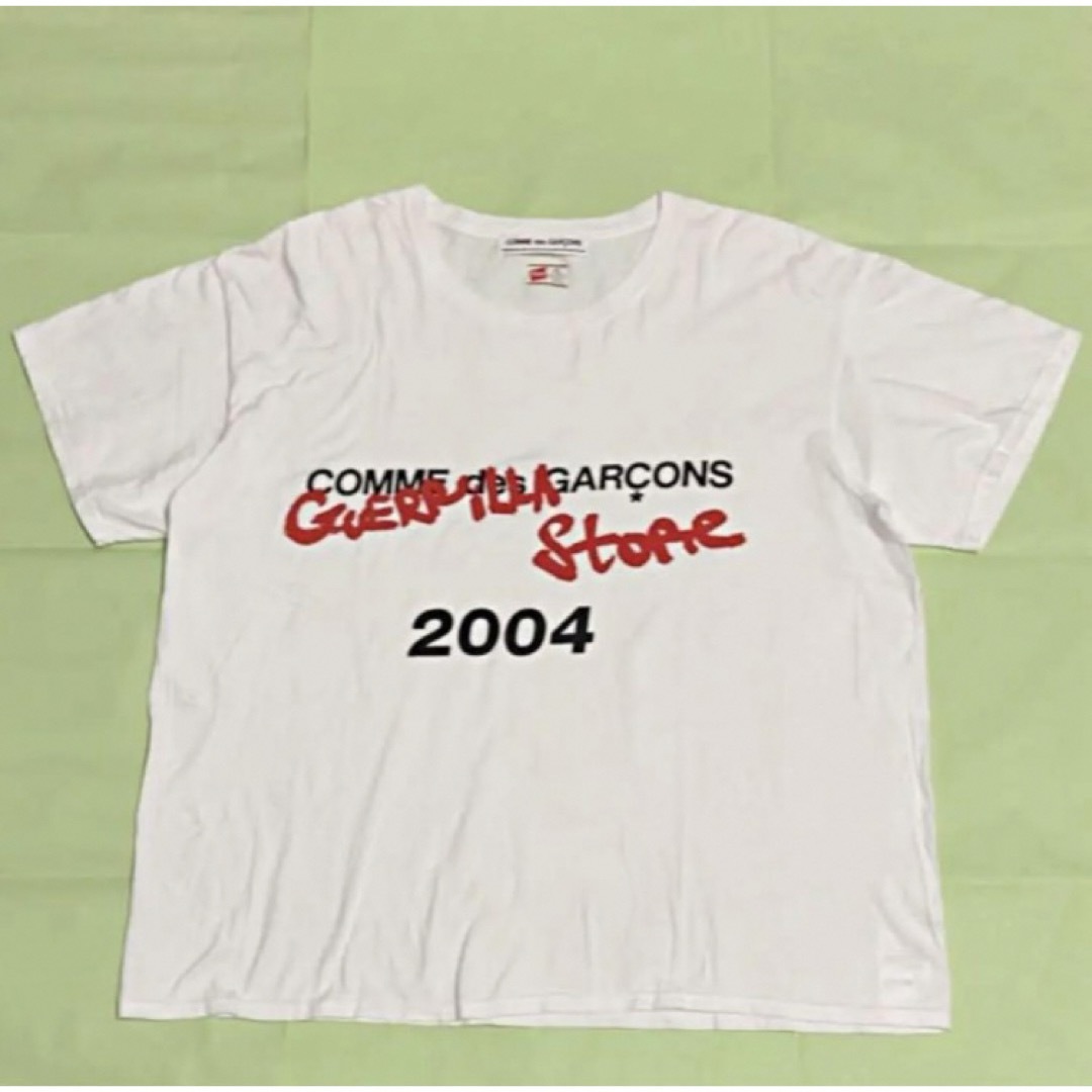 COMME des GARCONS(コムデギャルソン)の【希少】COMME des GARCONS×Hanes　コラボTシャツ　完売品 メンズのトップス(Tシャツ/カットソー(半袖/袖なし))の商品写真