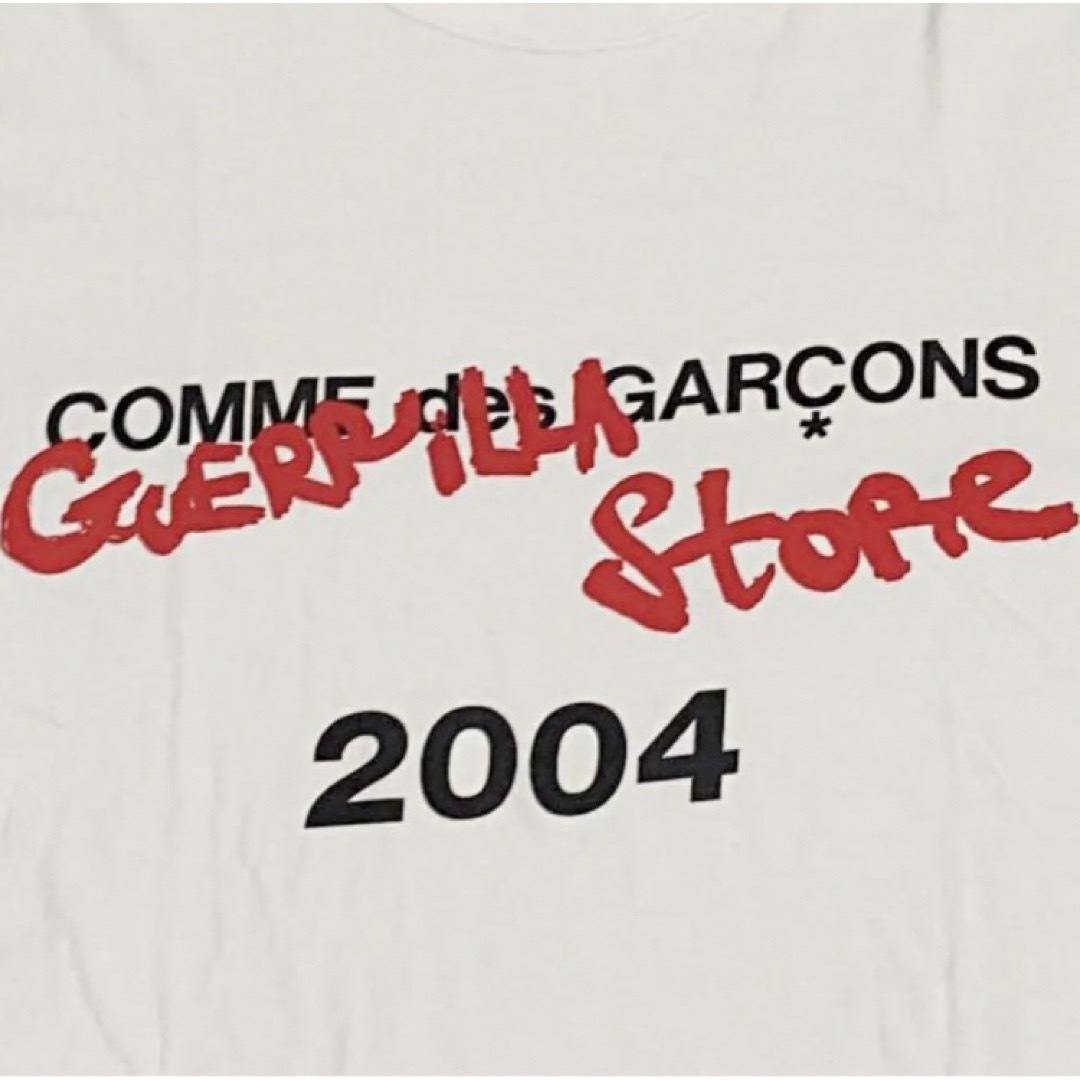 COMME des GARCONS(コムデギャルソン)の【希少】COMME des GARCONS×Hanes　コラボTシャツ　完売品 メンズのトップス(Tシャツ/カットソー(半袖/袖なし))の商品写真