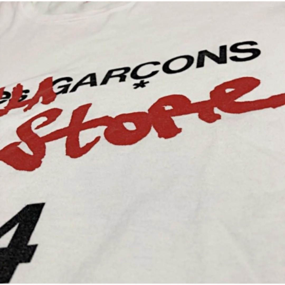 COMME des GARCONS(コムデギャルソン)の【希少】COMME des GARCONS×Hanes　コラボTシャツ　完売品 メンズのトップス(Tシャツ/カットソー(半袖/袖なし))の商品写真