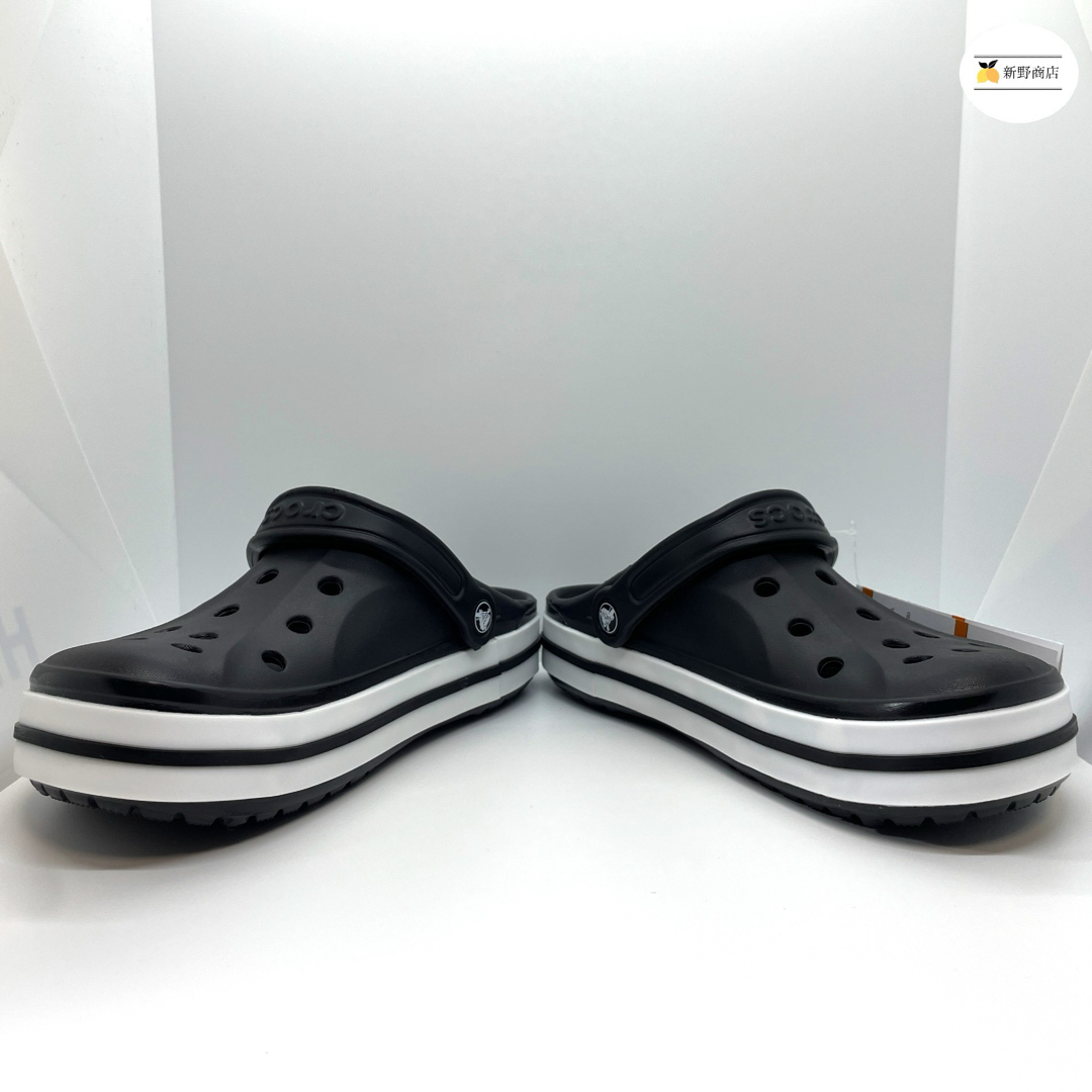 crocs(クロックス)の【新品未使用】クロックス バヤバンド クロッグ ブラックM5/W7 23cm レディースの靴/シューズ(サンダル)の商品写真