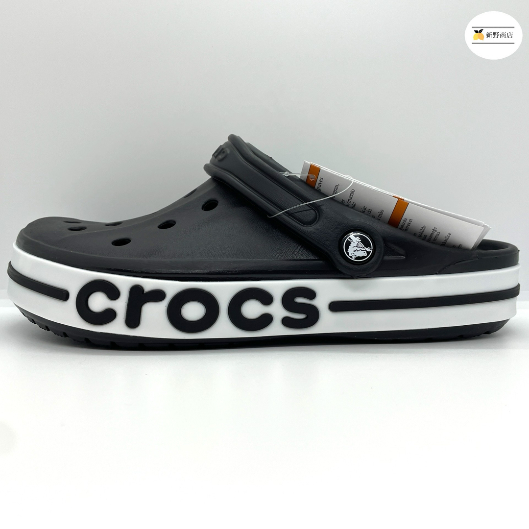 crocs(クロックス)の【新品未使用】クロックス バヤバンド クロッグ ブラックM5/W7 23cm レディースの靴/シューズ(サンダル)の商品写真