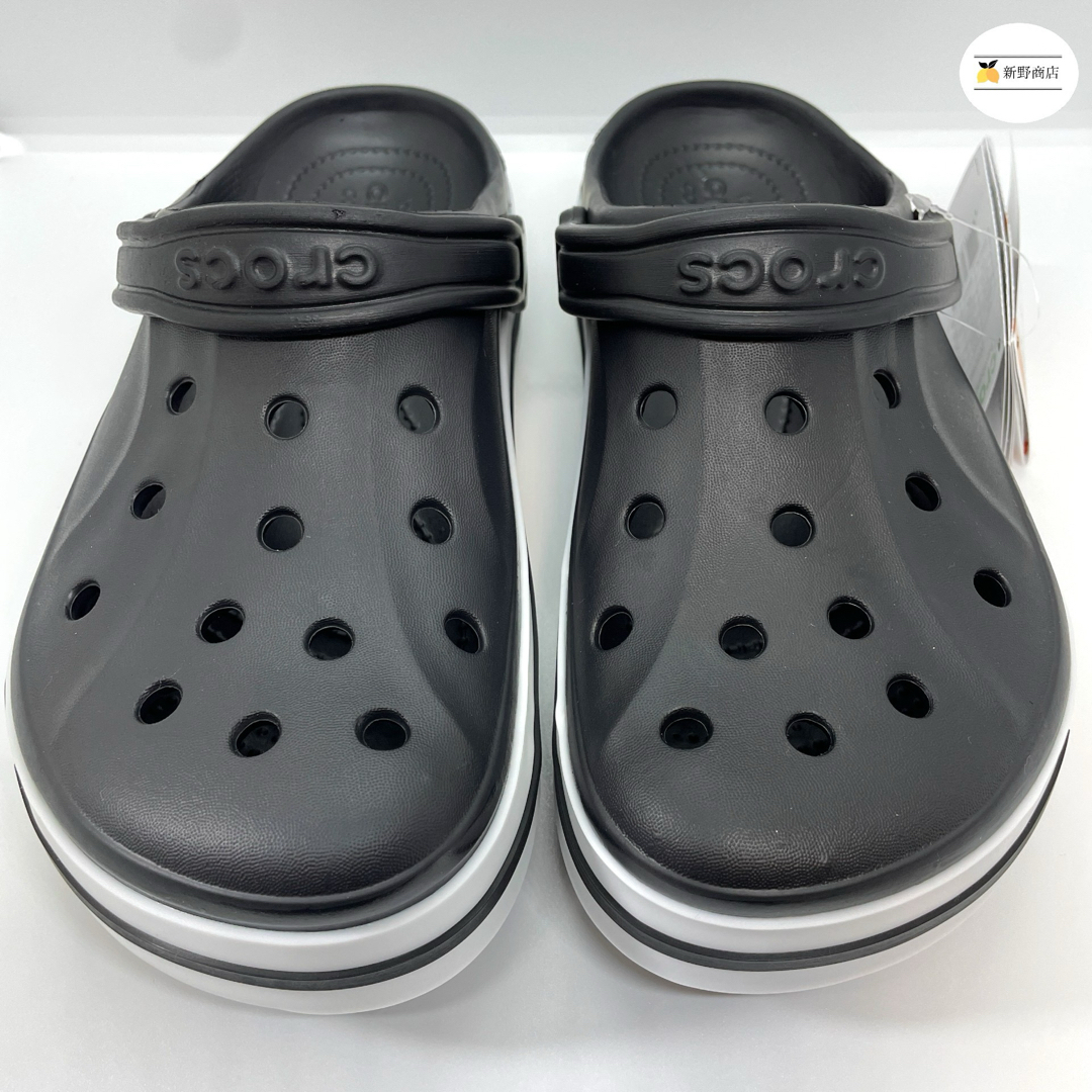 crocs(クロックス)の【新品未使用】クロックス バヤバンド クロッグ ブラックM5/W7 23cm レディースの靴/シューズ(サンダル)の商品写真