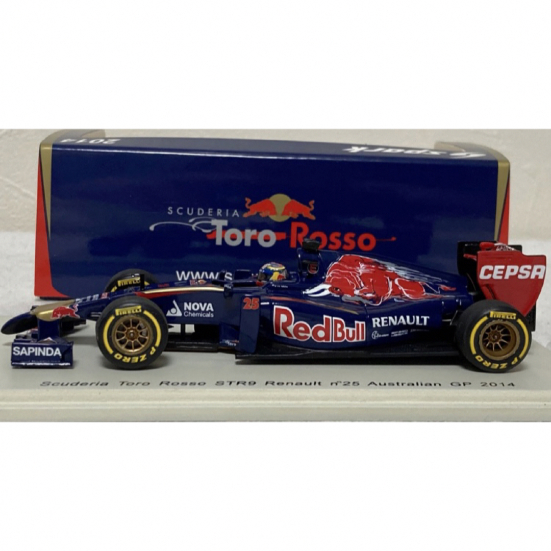 F1 スクーデリアトロロッソ STR9 ルノー　2014 スパーク製1/43 エンタメ/ホビーのおもちゃ/ぬいぐるみ(ミニカー)の商品写真
