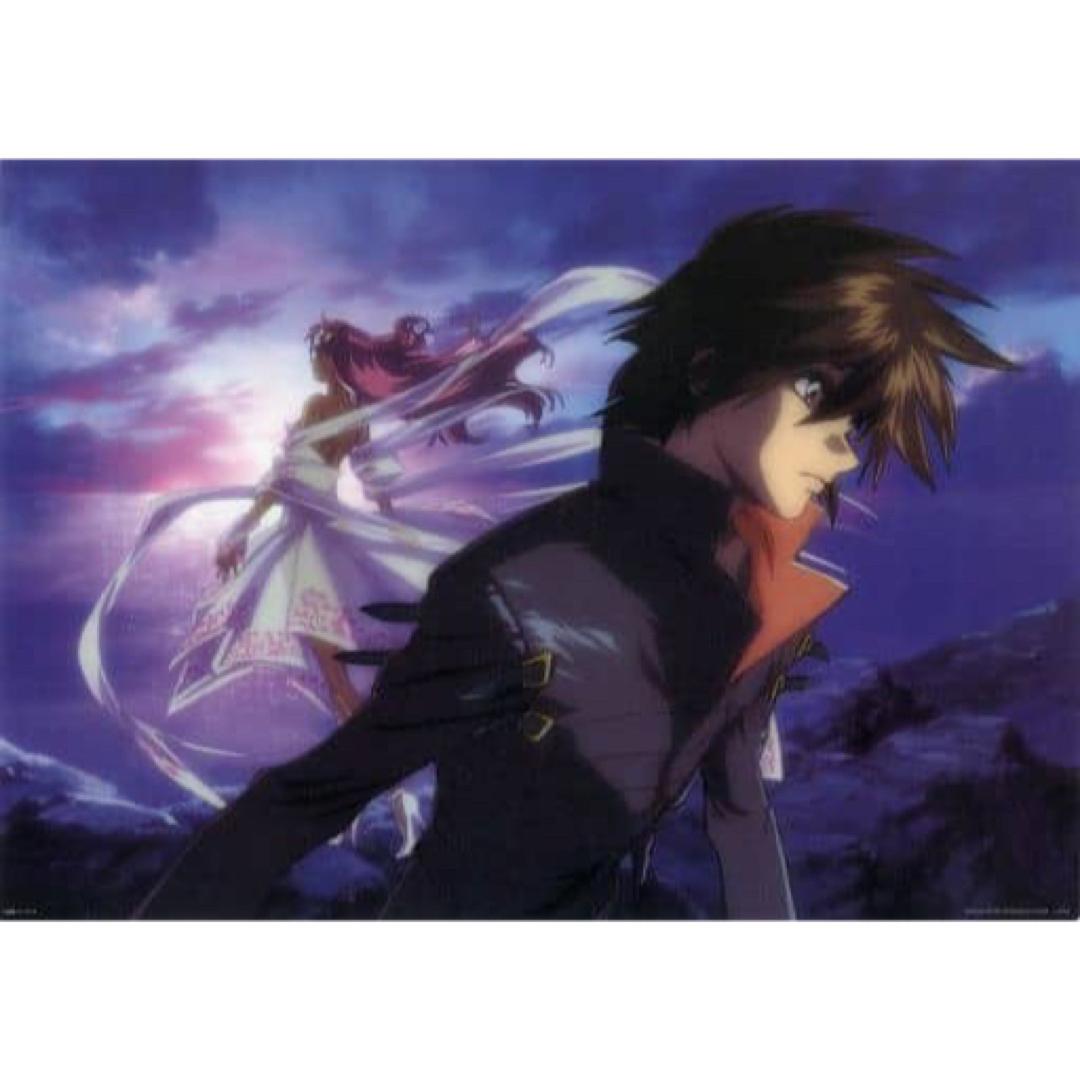 ガンダムSEED キラ・ヤマト&ラクス・クライン アートポスター ガンダムSEED キラ・ヤマト&ラクス・クライン アートポスター