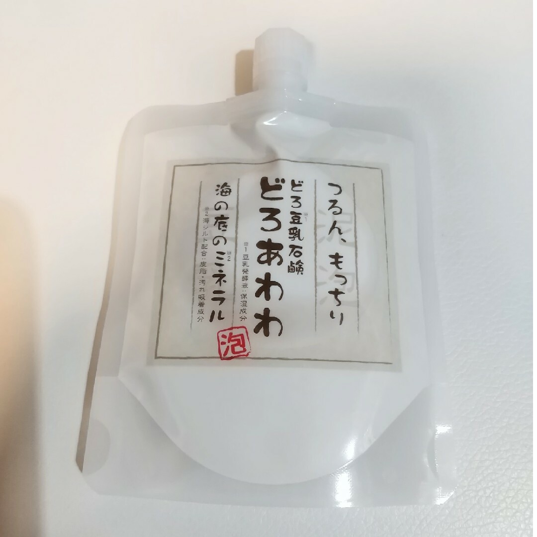 KENKOU　CORPORATION(ケンコウコーポレーション)のどろあわわ どろ豆乳石鹸 コスメ/美容のスキンケア/基礎化粧品(洗顔料)の商品写真