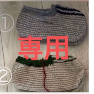 手編み靴下　ハンドメイド　①(レッグウェア)