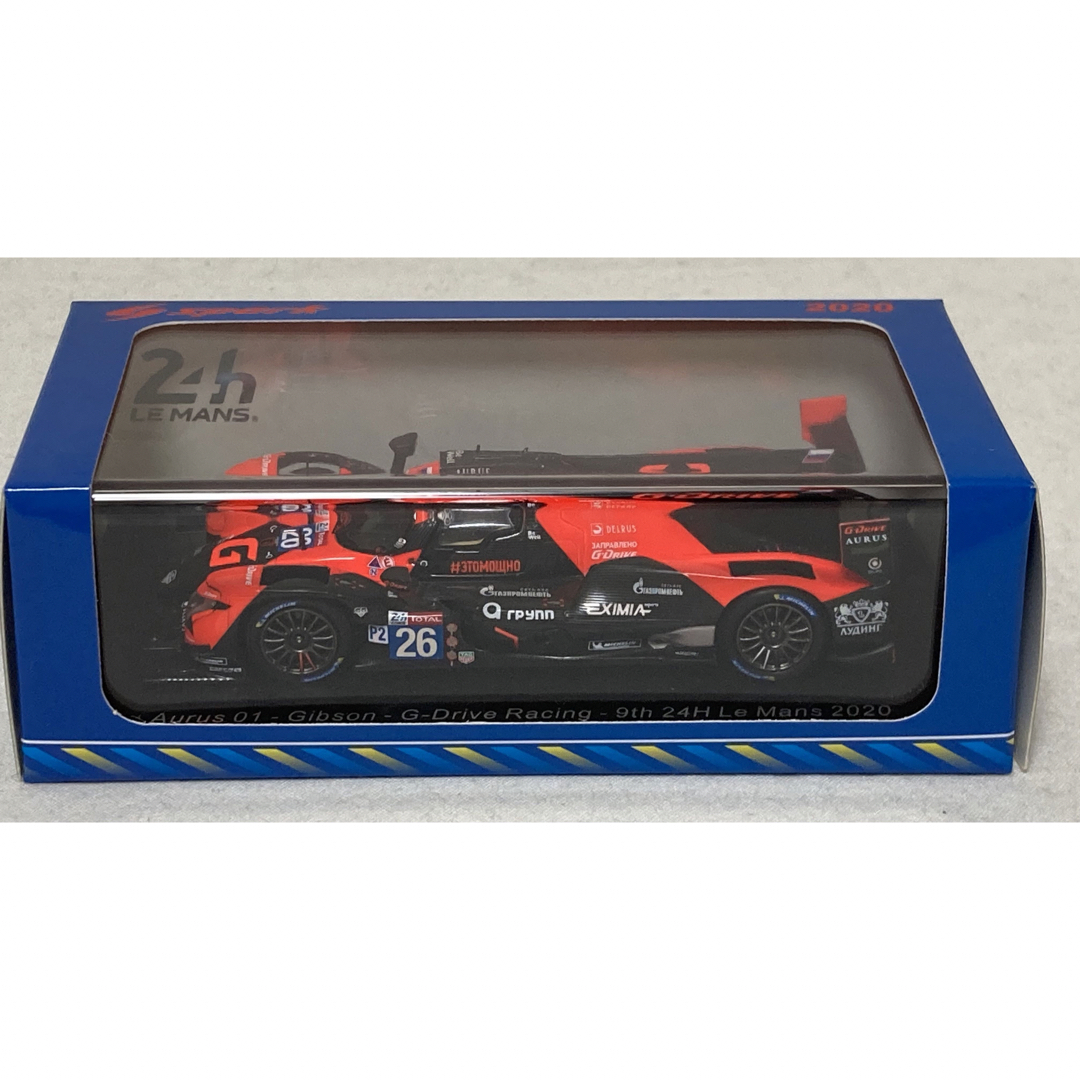 Aurus 01 ギブソン Gドライブレーシング　LM24H 2020 1/43 エンタメ/ホビーのおもちゃ/ぬいぐるみ(ミニカー)の商品写真