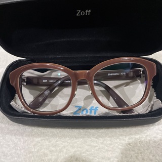 ゾフ(Zoff)の美品☆Zoff ZO21001A C-2★度なし　メガネ　眼鏡(サングラス/メガネ)