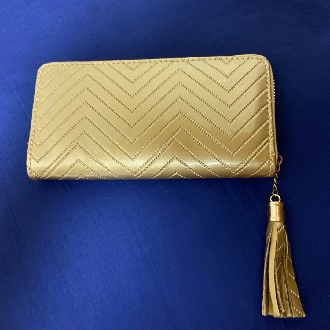 開運長財布(ゴールド) レディースのファッション小物(財布)の商品写真