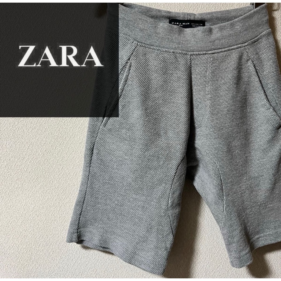 ZARA(ザラ)のZARA MEN ザラ ショートパンツ ハーフパンツ 短パン スウェットパンツ メンズのパンツ(ショートパンツ)の商品写真