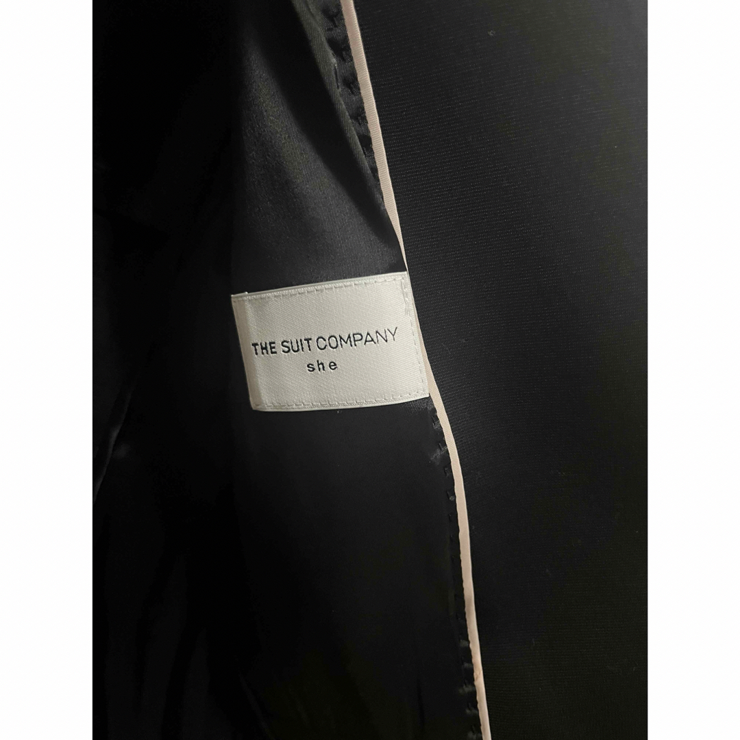 THE SUIT COMPANY(スーツカンパニー)のスーツカンパニー×PEACH JOHNコラボ　ウォッシャブルジャケット レディースのジャケット/アウター(ノーカラージャケット)の商品写真