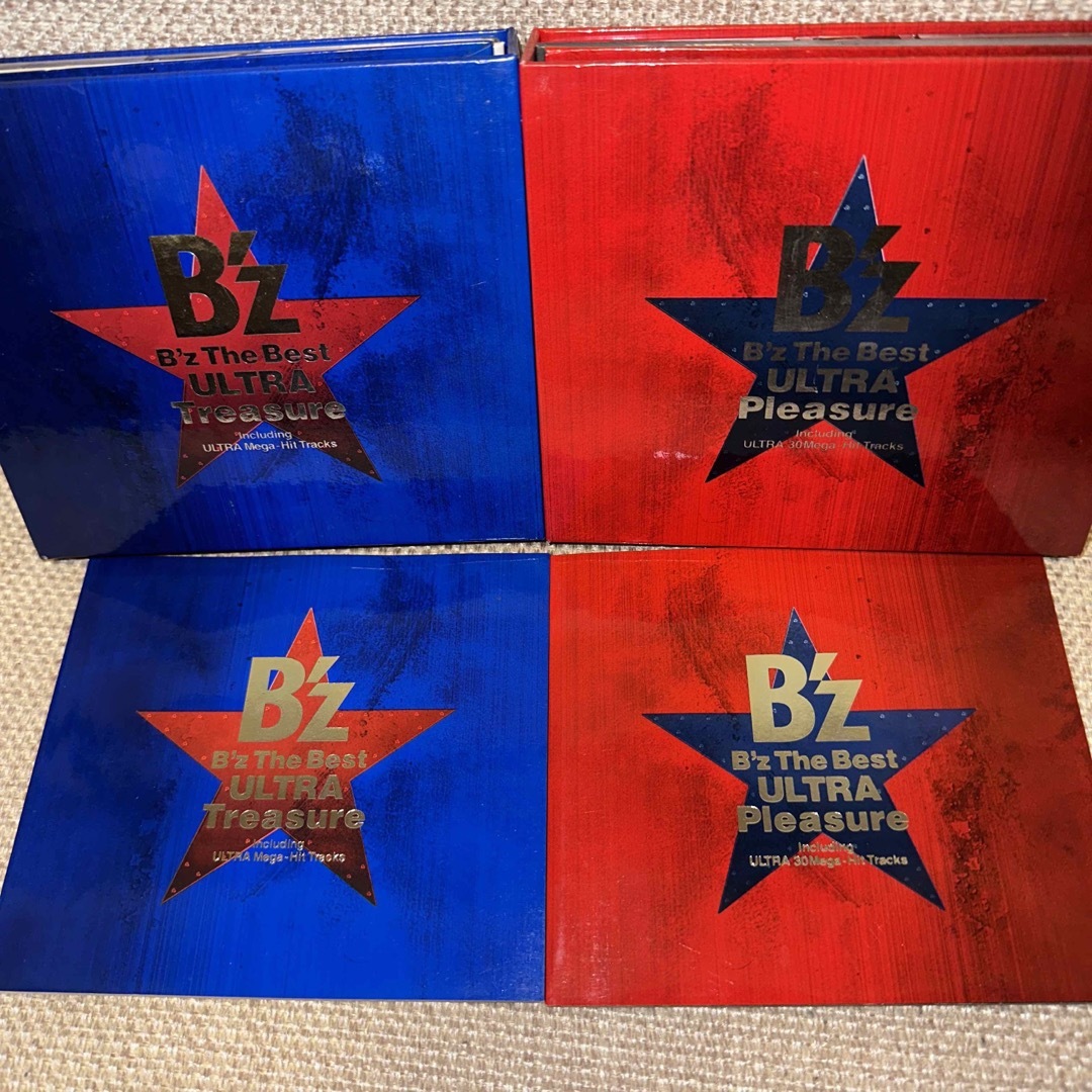 B'z(ビーズ)のB'z “ULTRA Pleasure” ＆  “ULTRA Treasure” エンタメ/ホビーのCD(ポップス/ロック(邦楽))の商品写真