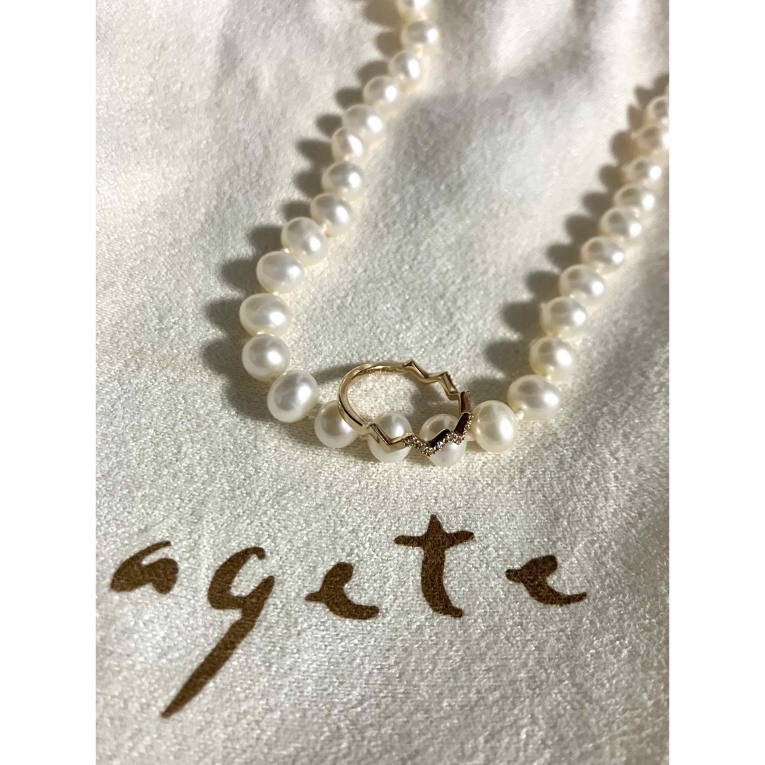 agete(アガット)のagete ジグザグリング 3号 レディースのアクセサリー(リング(指輪))の商品写真