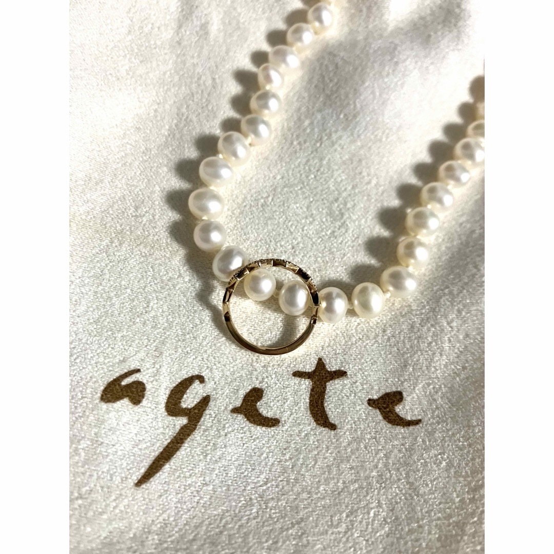 agete(アガット)のagete ジグザグリング 3号 レディースのアクセサリー(リング(指輪))の商品写真