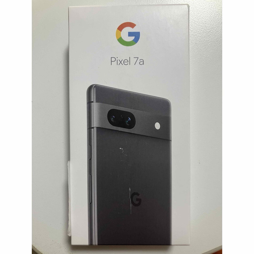 【新品未使用品】Google Pixel7a　128GB　Charcoal スマホ/家電/カメラのスマートフォン/携帯電話(スマートフォン本体)の商品写真