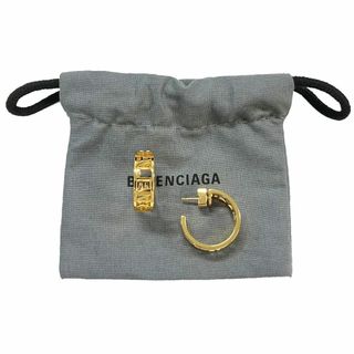 バレンシアガ(Balenciaga)のBALENCIAGA バレンシアガ ロゴカットアウトフープピアス(ピアス)